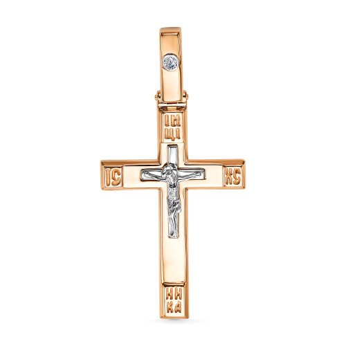 Крест с бриллиантом