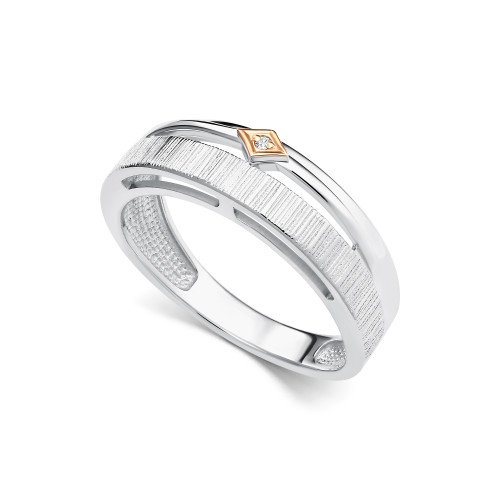 Кольцо с бриллиантом