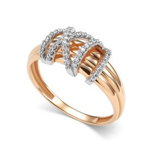 Кольцо с бриллиантами