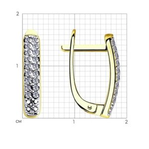 Серьги с бриллиантами