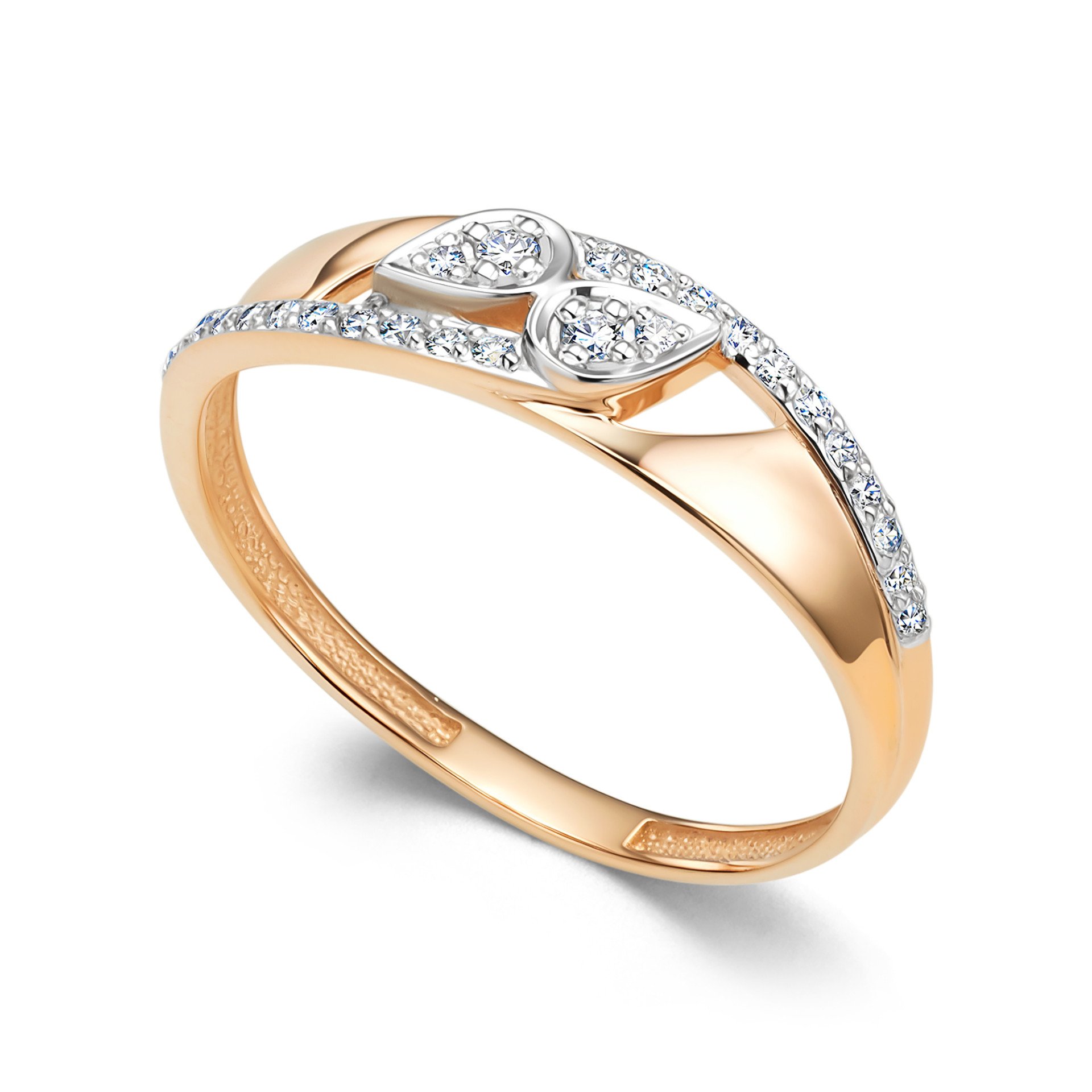 Кольцо с бриллиантами 16567-100