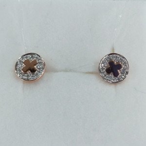 Пусеты с бриллиантами