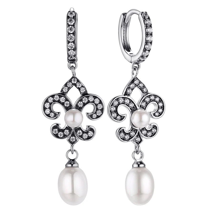 Серьги VJ-E03110-X-WB-PS-X-W