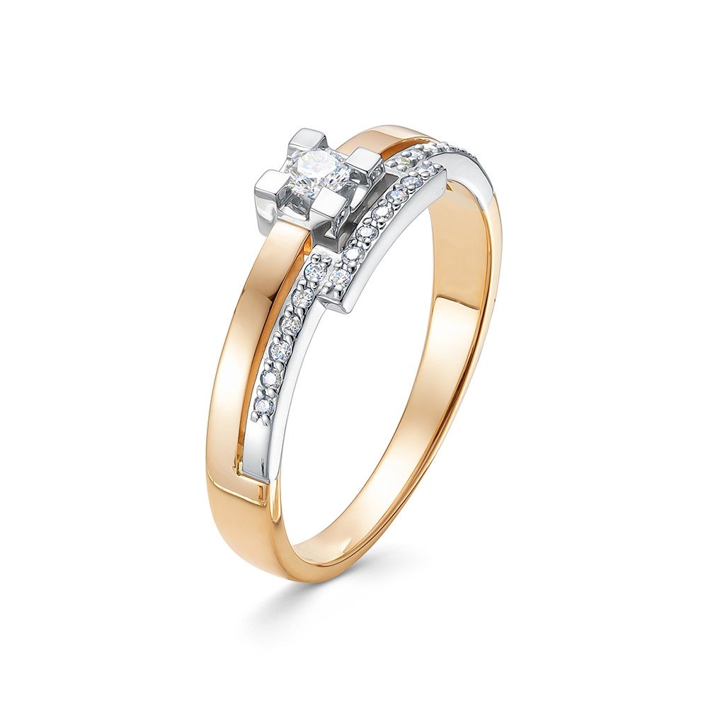 Кольцо с бриллиантами 3779-110