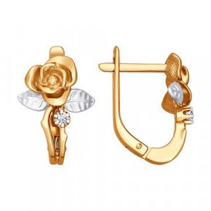 Серьги с бриллиантами