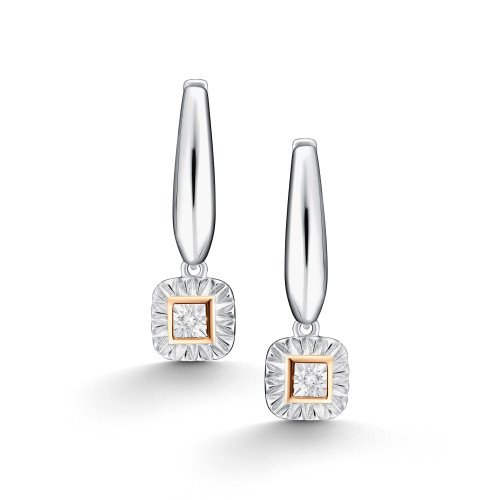 Серьги с бриллиантами