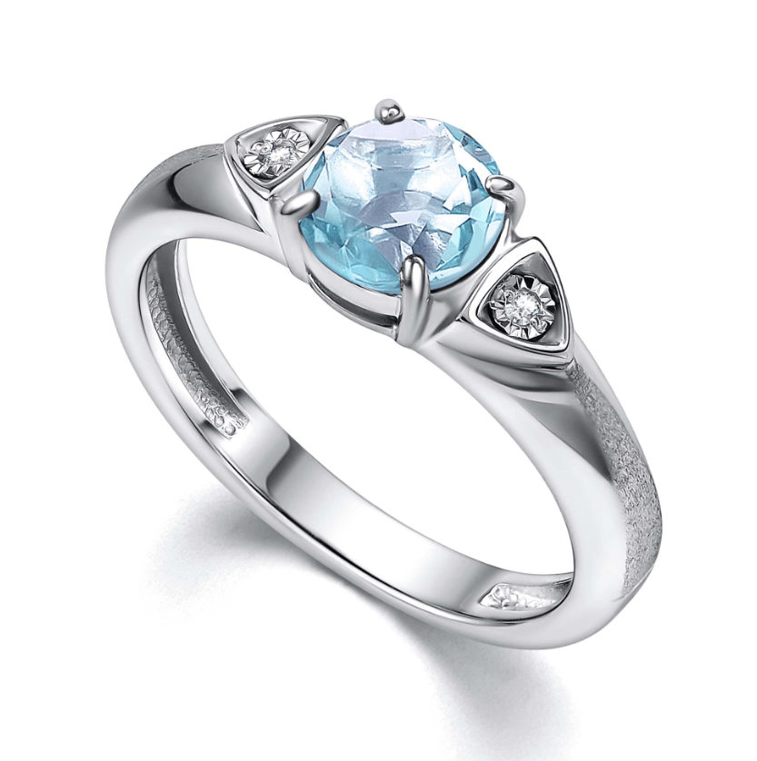 Кольцо с бриллиантами 01-4343/БРТБ-00