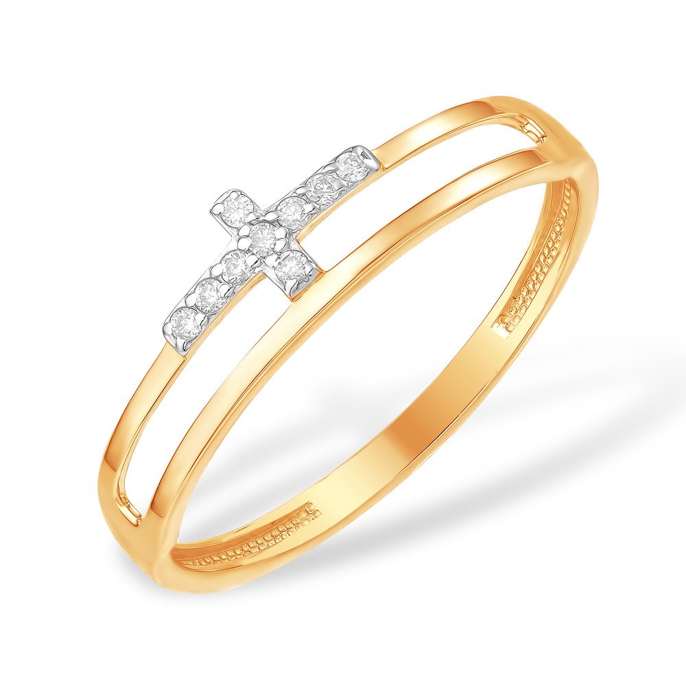 Кольцо с бриллиантами К13118046