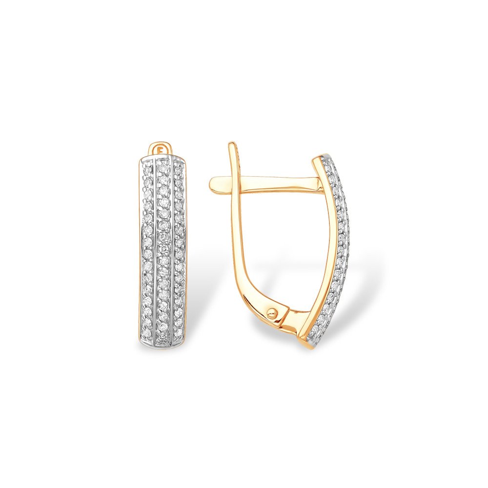 Серьги с бриллиантами С13117885