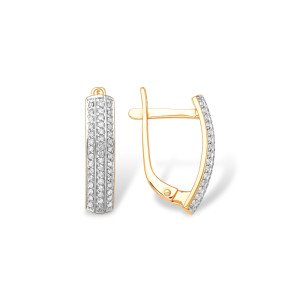 Серьги с бриллиантами