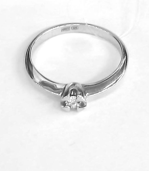 Кольцо с бриллиантом Бр01-10-5396(с)