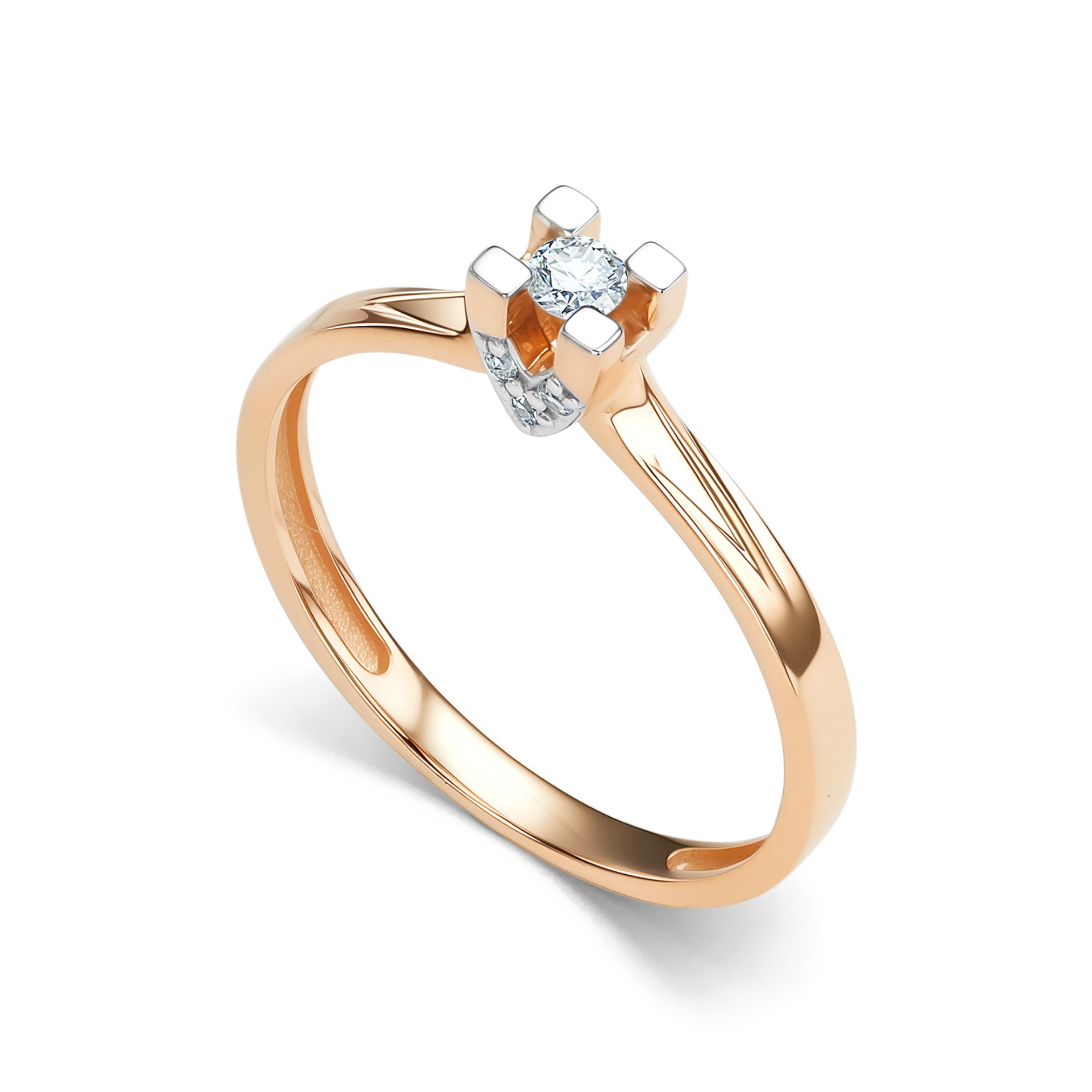 Кольцо с бриллиантами 16112-100