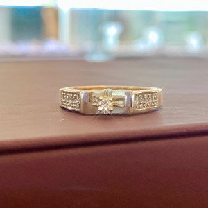 Кольцо с бриллиантами