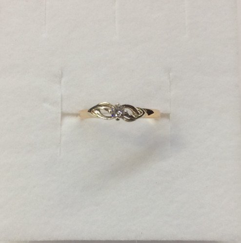 Кольцо с бриллиантами