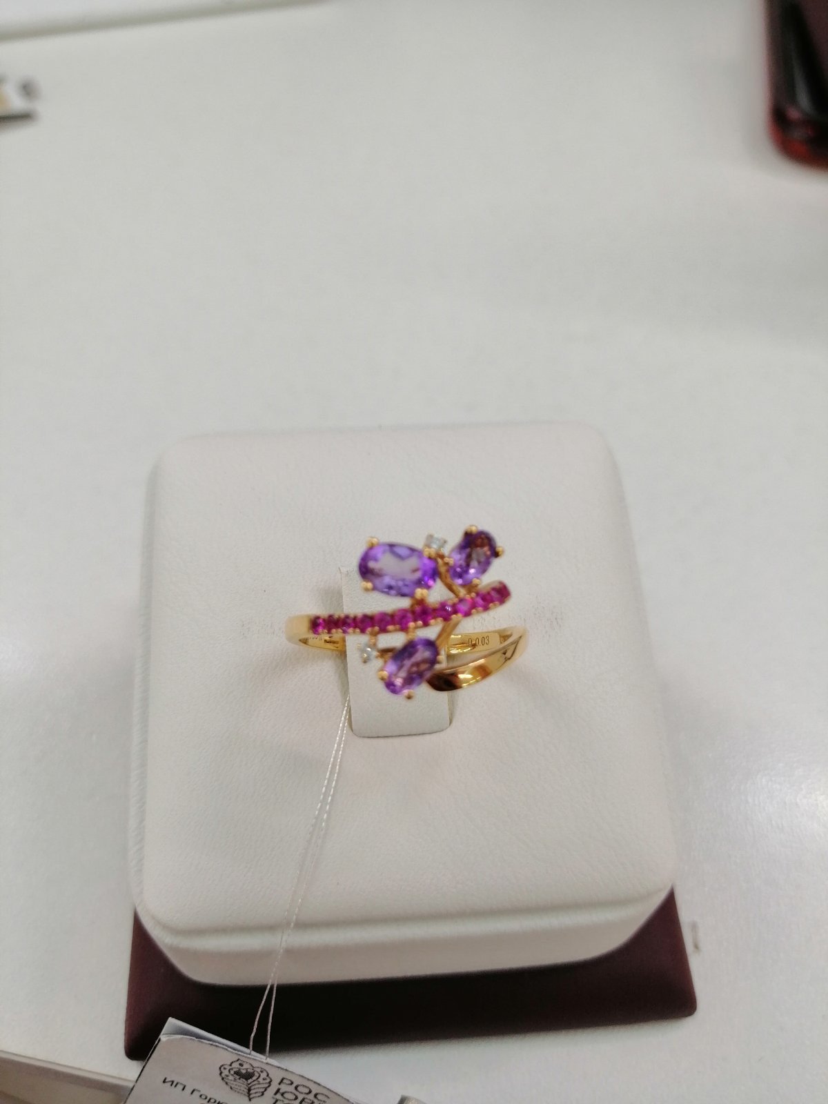 Кольцо с бриллиантами R00320