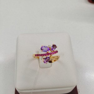 Кольцо с бриллиантами