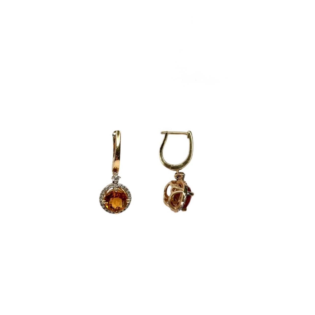 Серьги с бриллиантами ME31875-WD-CT
