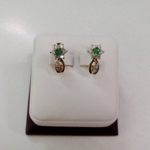 Серьги с бриллиантами