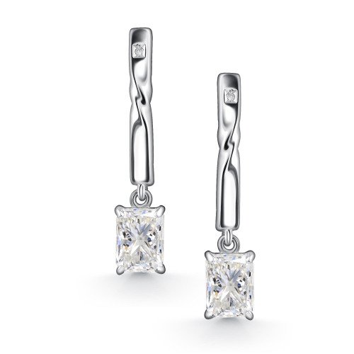 Серьги с бриллиантами