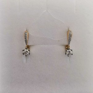 Серьги с бриллиантами