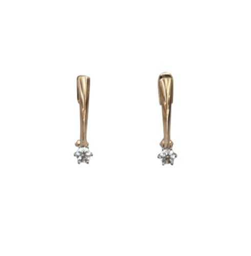 Серьги с бриллиантами