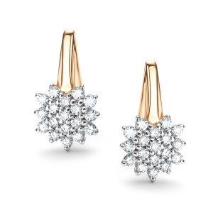 Серьги с бриллиантами