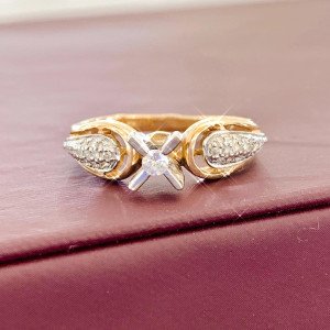 Кольцо с бриллиантами