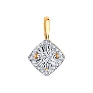 Подвеска с бриллиантами