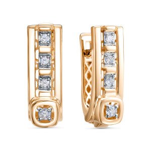 Серьги с бриллиантами