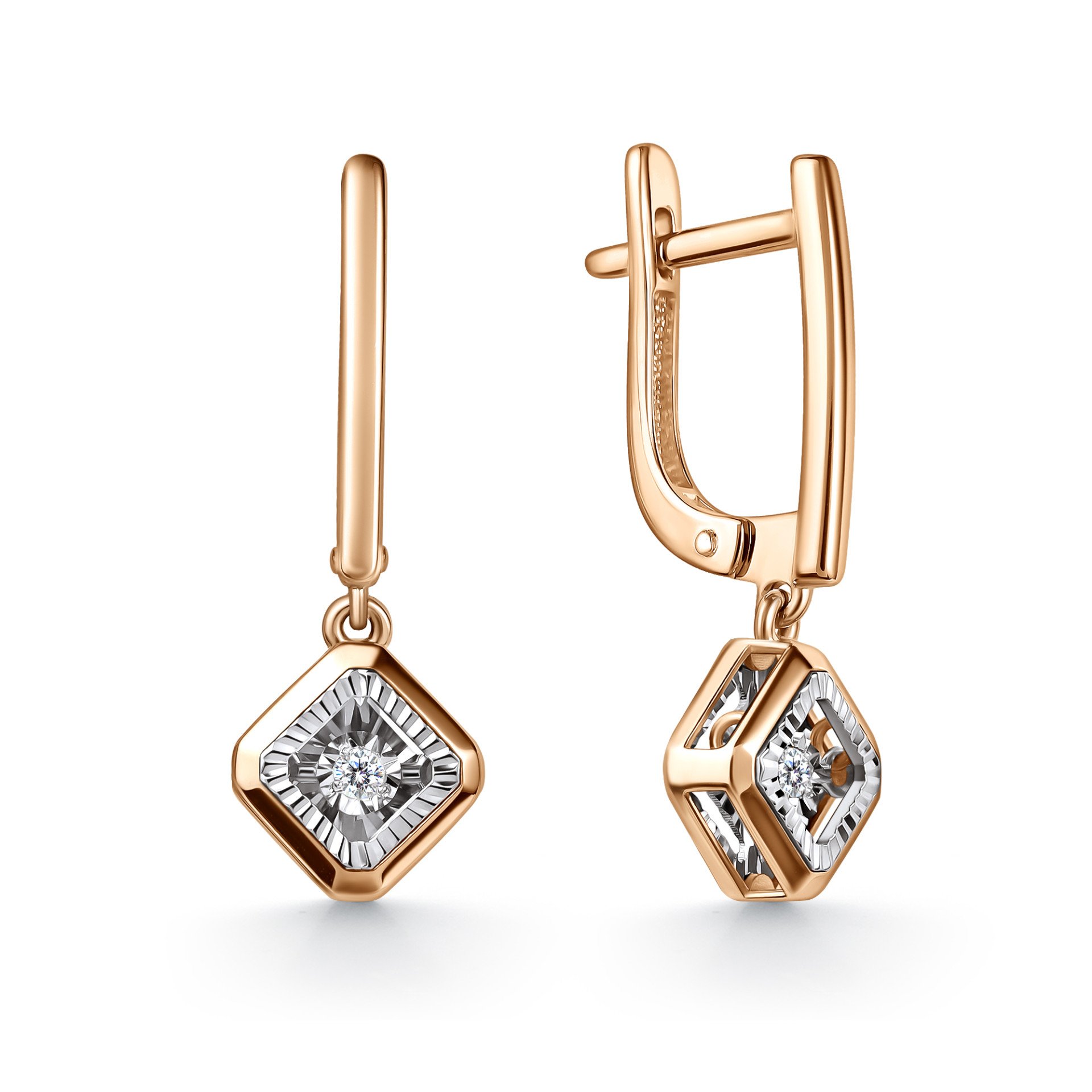 Серьги с бриллиантами 02-11-51197-11-00-1