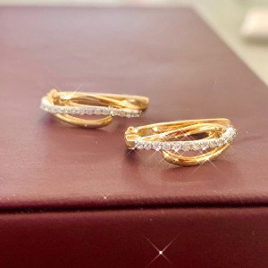 Серьги с бриллиантами