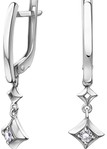 Серьги с бриллиантами 02-5740/000Б-00
