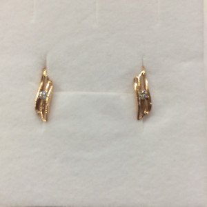 Серьги с бриллиантами