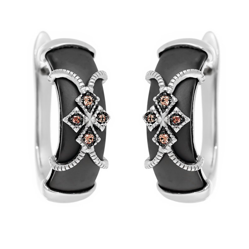 Серьги TM-E01248-B-WB-X-X-DB