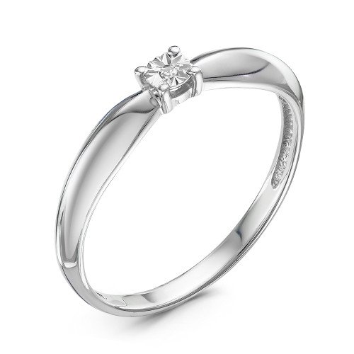 Кольцо с бриллиантом