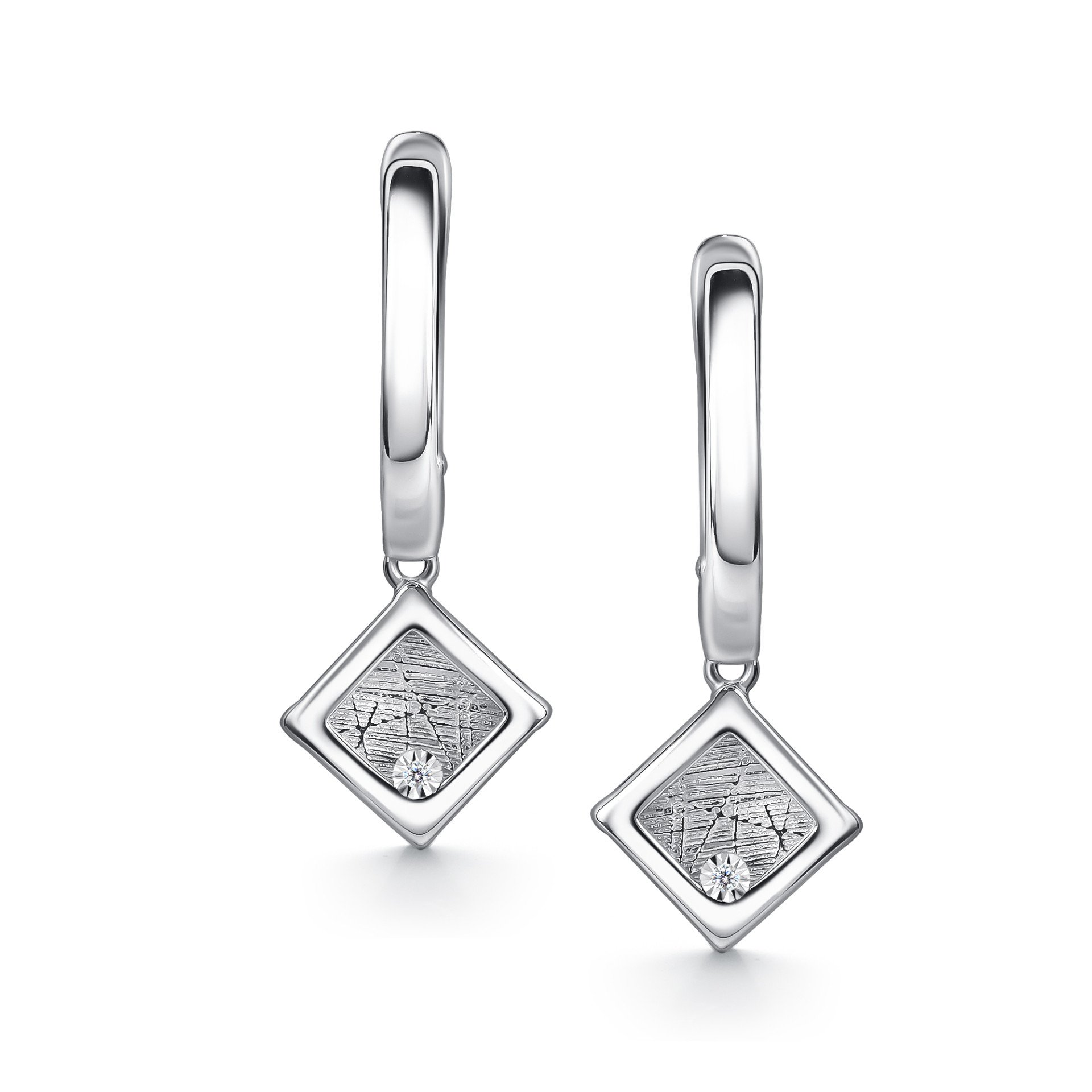 Серьги с бриллиантами 02-5342/000Б-00