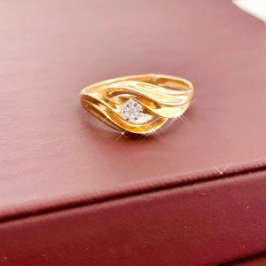 Кольцо с бриллиантами