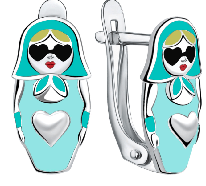 Серьги 10-79-0000-17348