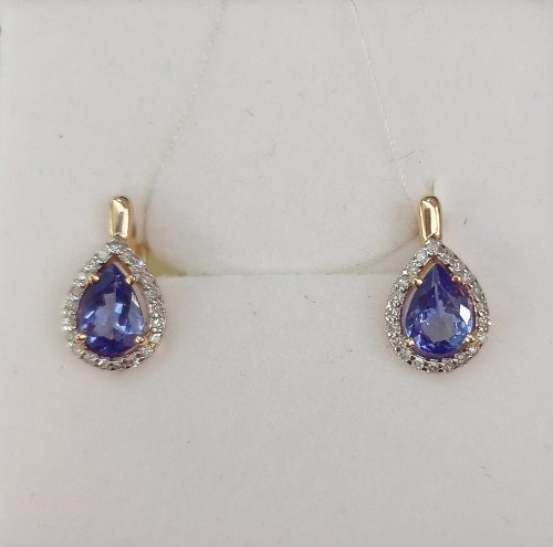 Серьги с бриллиантами