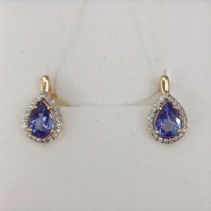 Серьги с бриллиантами