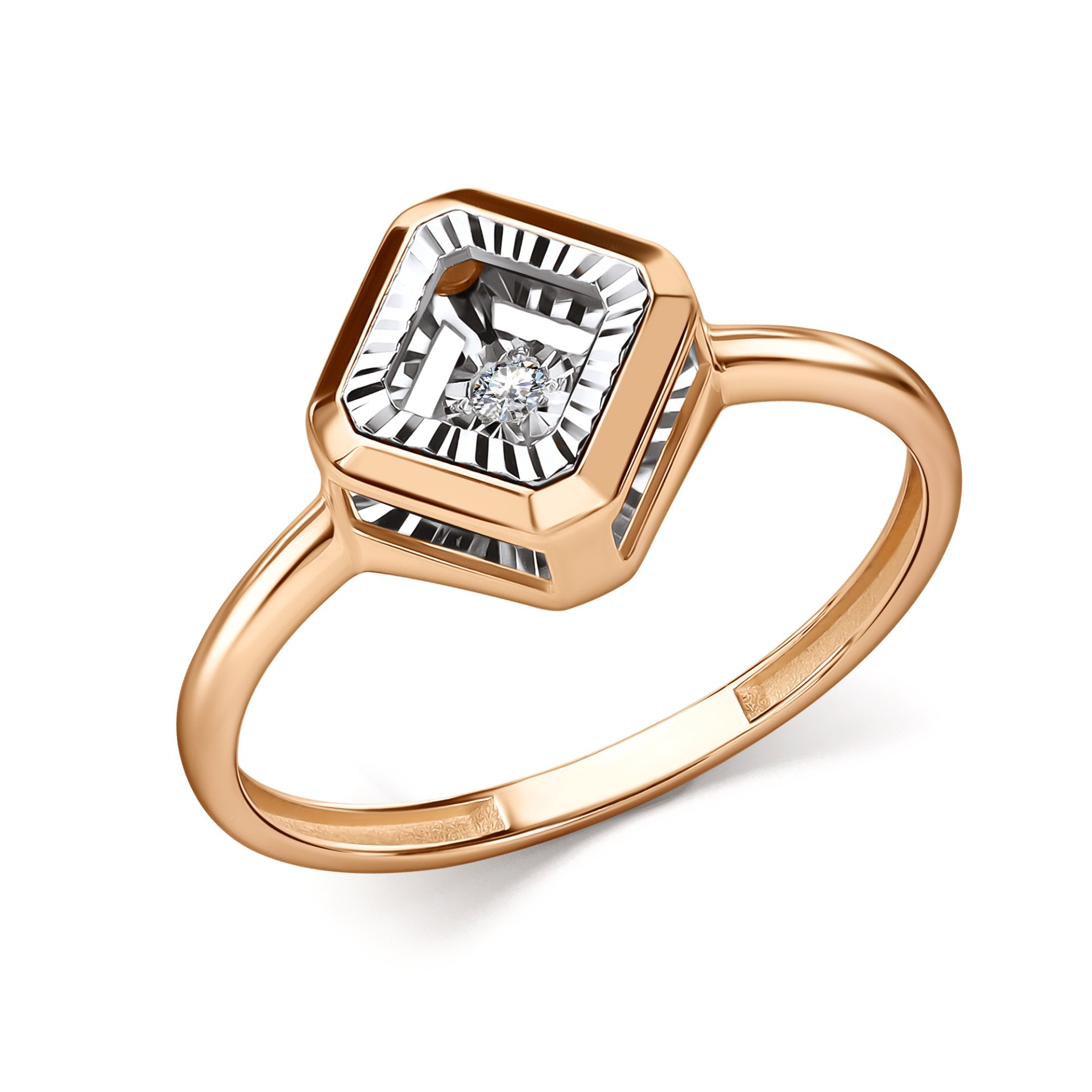 Кольцо с бриллиантом 01-11-51197-11-00