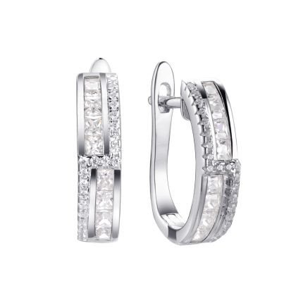 Серьги CZ-E01472-X-W-X-X-W