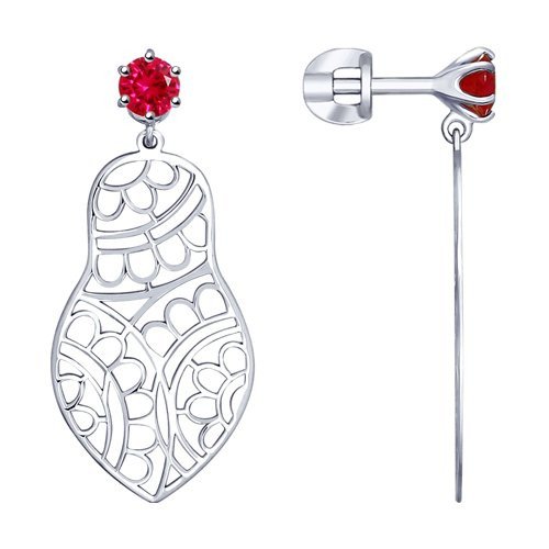 Серьги "Матрёшки" 94023132