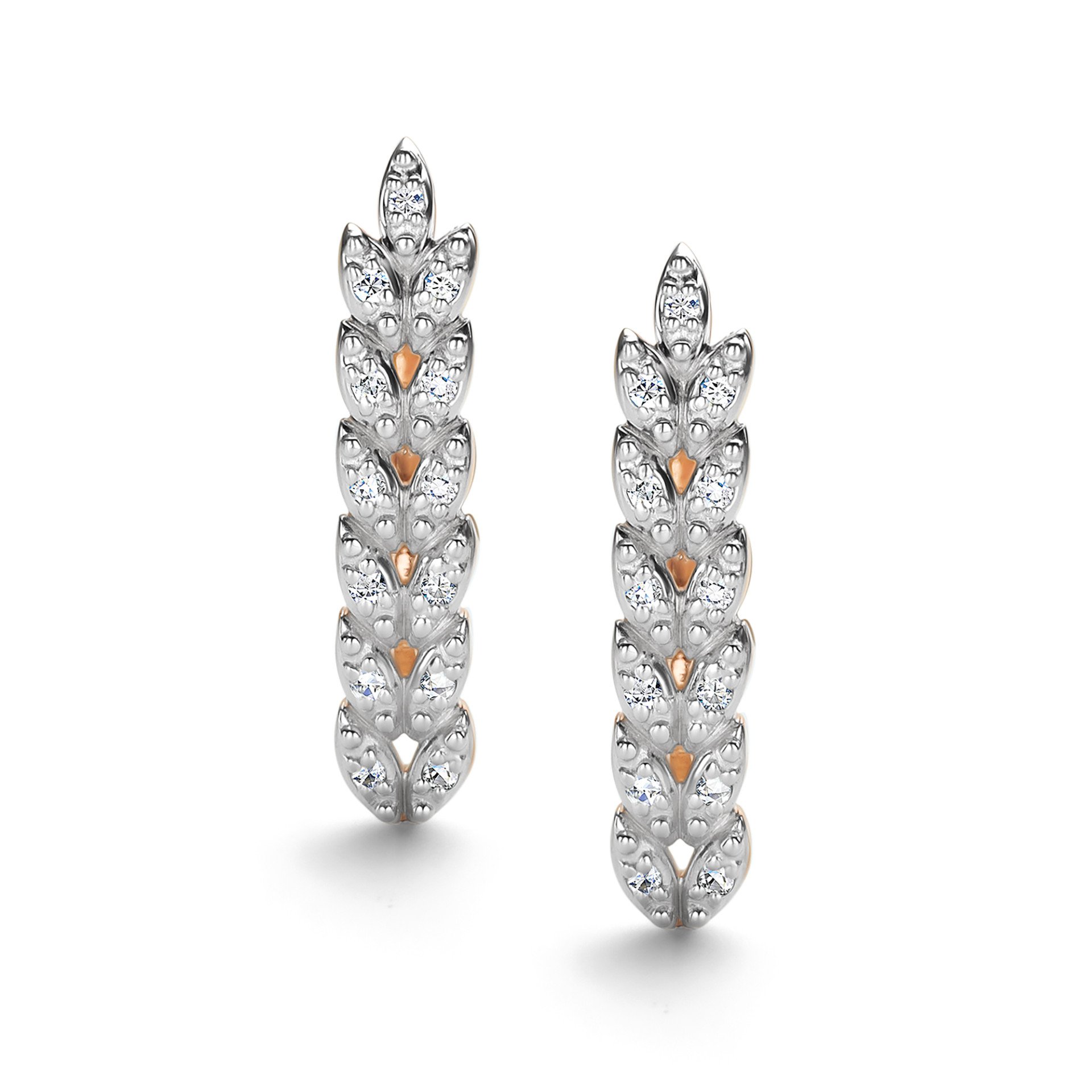 Серьги с бриллиантами 24456-100