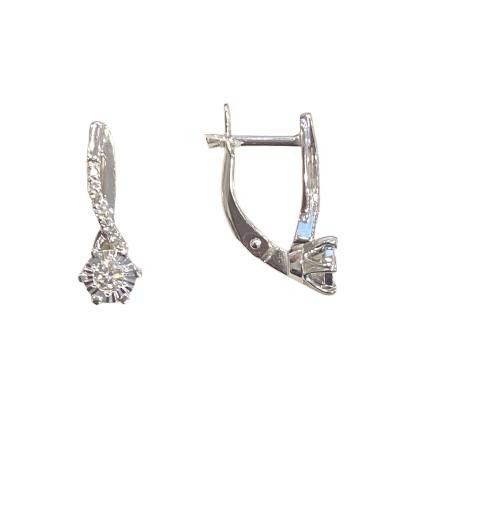 Серьги с бриллиантами 1022620-3 №25 2