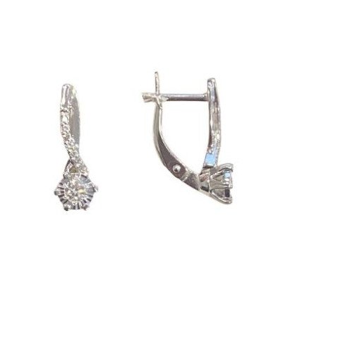 Серьги с бриллиантами