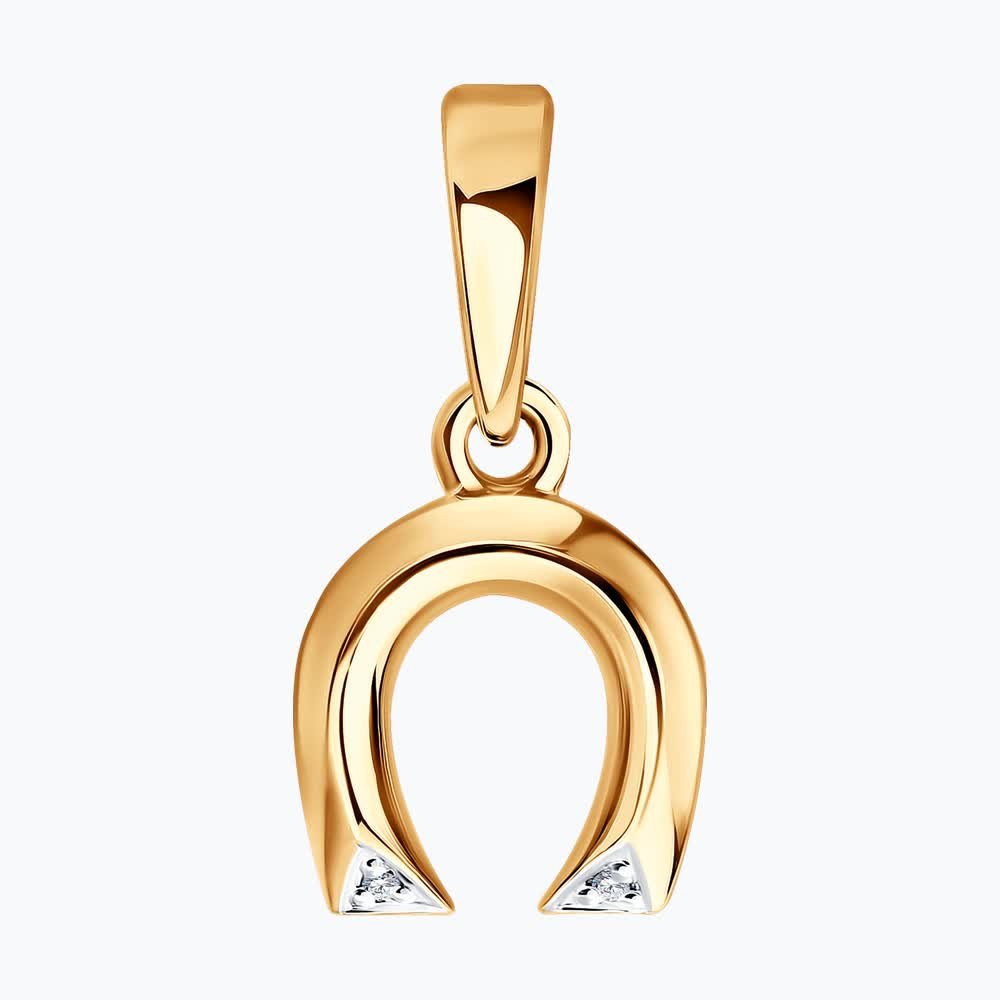 Подвеска с бриллиантами 51-230-00911-1 №25 30