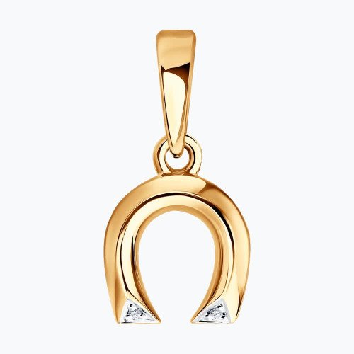 Подвеска с бриллиантами