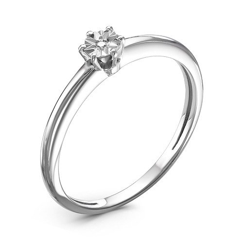 Кольцо с бриллиантом 01-10-5013(с)