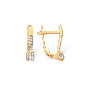 Серьги с бриллиантами